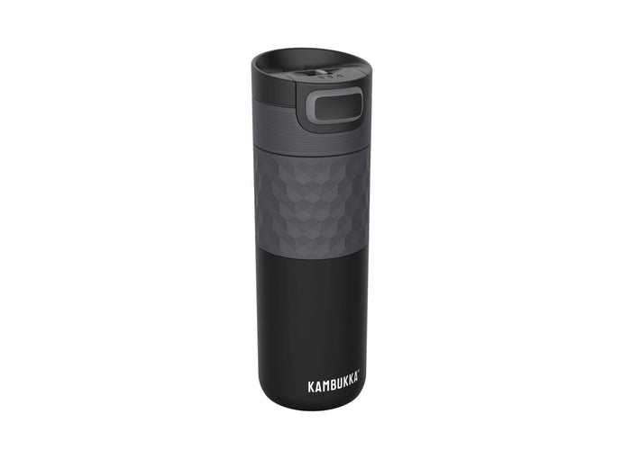 Kambukka - Etna Thermosbeker 500 ml Grip Black Steel