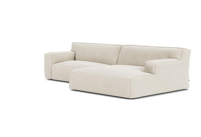 Clay bank met longchair rechts Sydney 22 beige