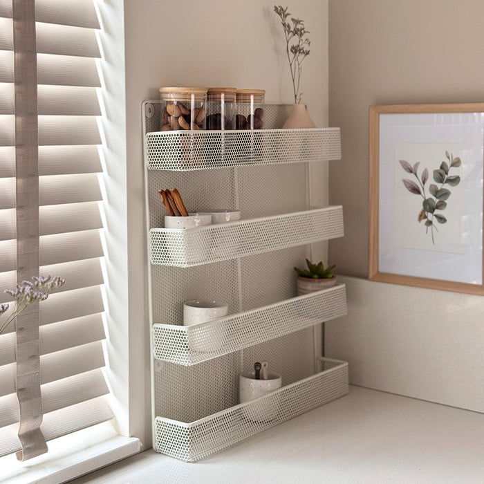 QUVIO Kruidenrek groot - Wit