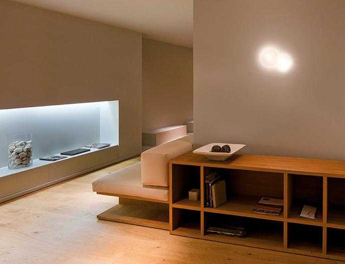 Puck 5425 wandlamp wit