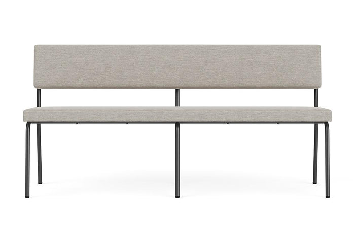 FÉST Monday eetbank 160 zwart Royal 160 magnolia