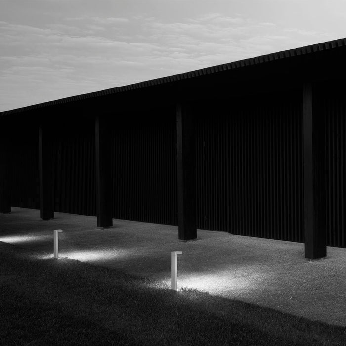 Casting C 100x700 sokkellamp LED 2700K donkerbruin