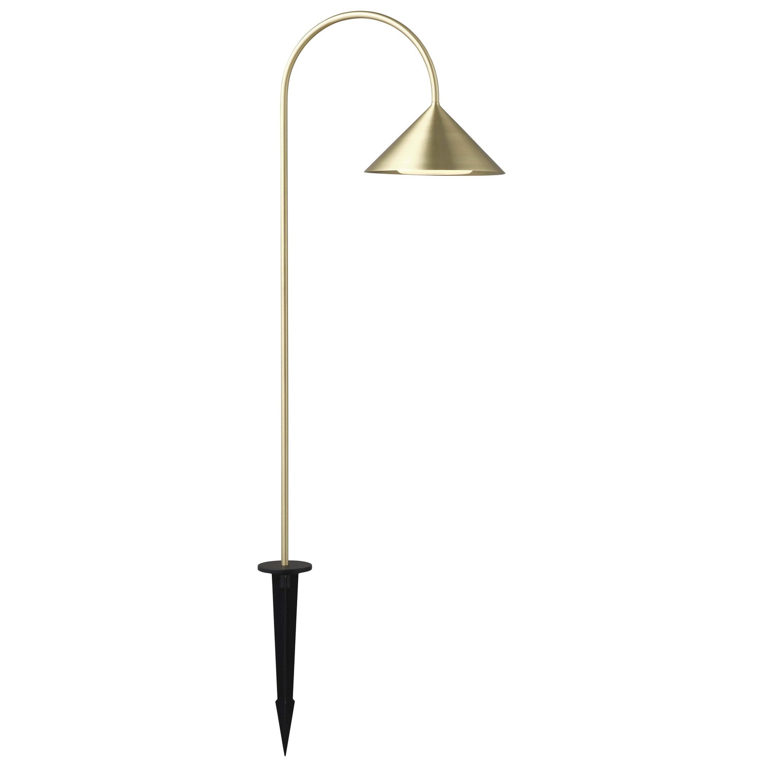 Frandsen Grasp sokkellamp H60 LED oplaadbaar brass