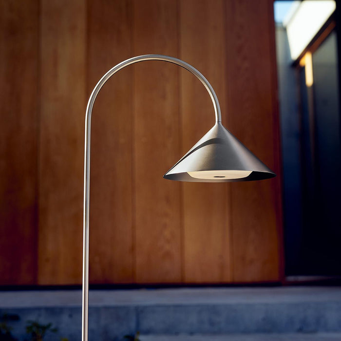 Frandsen Grasp sokkellamp H60 LED oplaadbaar brass