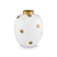 Pip Studio Vaas Dots - Bloemenvaas van Metaal - Wit| Goud - 32cm
