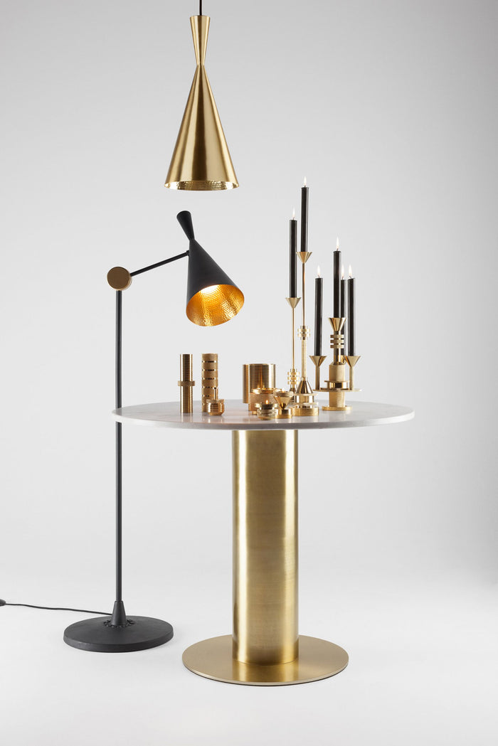 Tom Dixon Beat Light vloerlamp messing