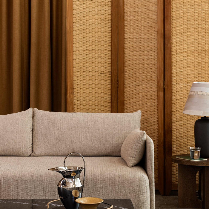 Offset 2-zits bank Bouclé Gold