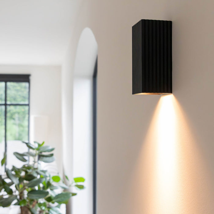 Atmooz Wandlamp Ribble - Zwart Rechthoekig - Muurverlichting