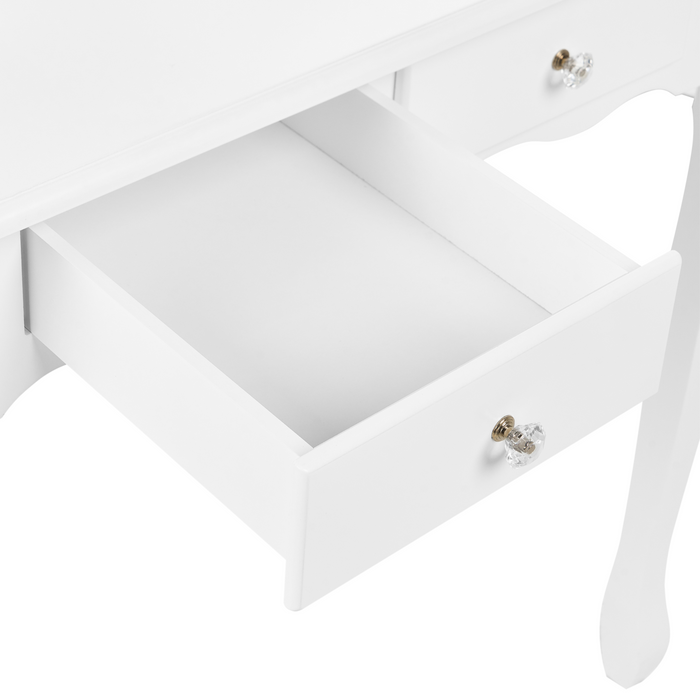 Beliani - DIVA - Kaptafel - Wit - MDF