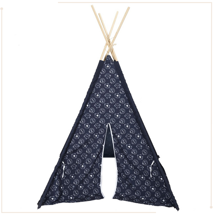 MISOU Tipi Tent voor Kinderen Speeltent 120x120x160cm Unisex Pop up...