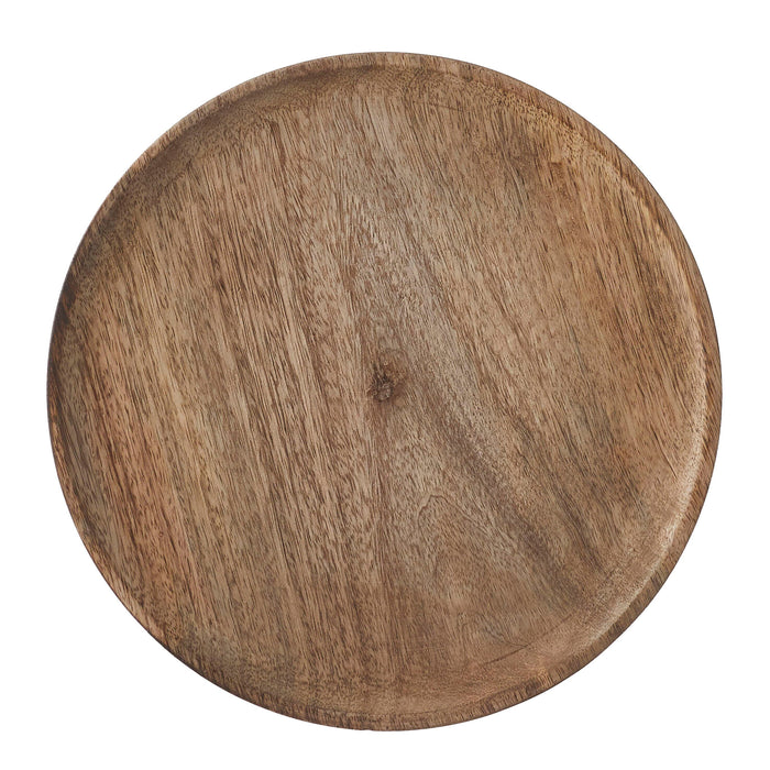 Mica Decorations Duko Bord - Ø30 cm - 100% FSC Mangohout - Bruin