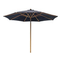 House Nordic - Parasol Austin Zwart ø300cm