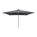 House Nordic - Parasol Orlando Zwart 300x300cm