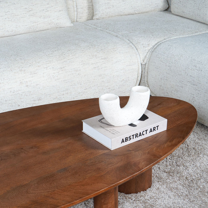 Home67 - Salontafel Amir 140 x 80 cm - Mangohout