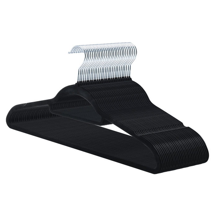 ACAZA Kledinghanger Zwart  - 30 st.