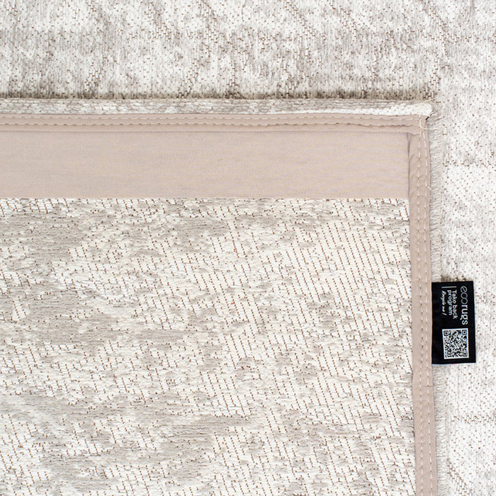 Louis de Poortere Jacob's Ladder Vloerkleed 140 x 200 cm - White Plains