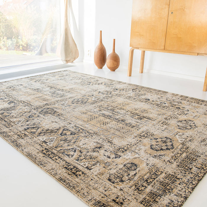 Louis de Poortere Hadschlu Vloerkleed 200 x 280 cm - Agha Old Gold