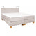 Boxspring Valencia - Beige - Textiel