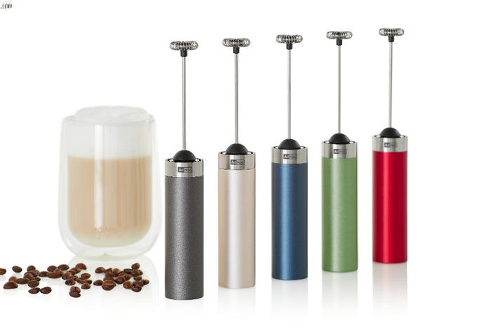 Melkopschuimer, Handmatig, Beige - AdHoc | Rapid