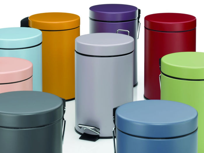 Monaco Pedaal Afvalemmer  - 3 liter - Roze - Kela