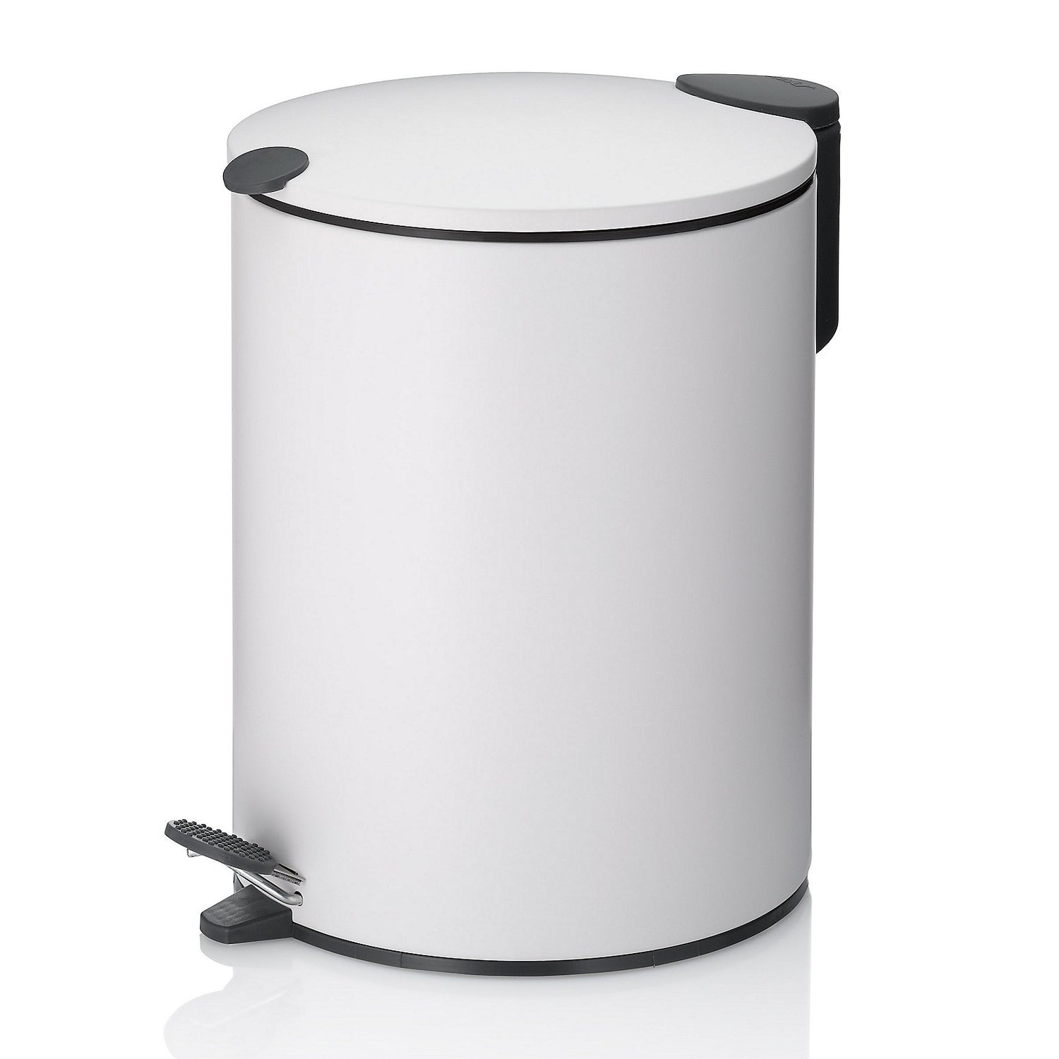 Kela Pedaal Afvalemmer, 5 L, Wit | Mats