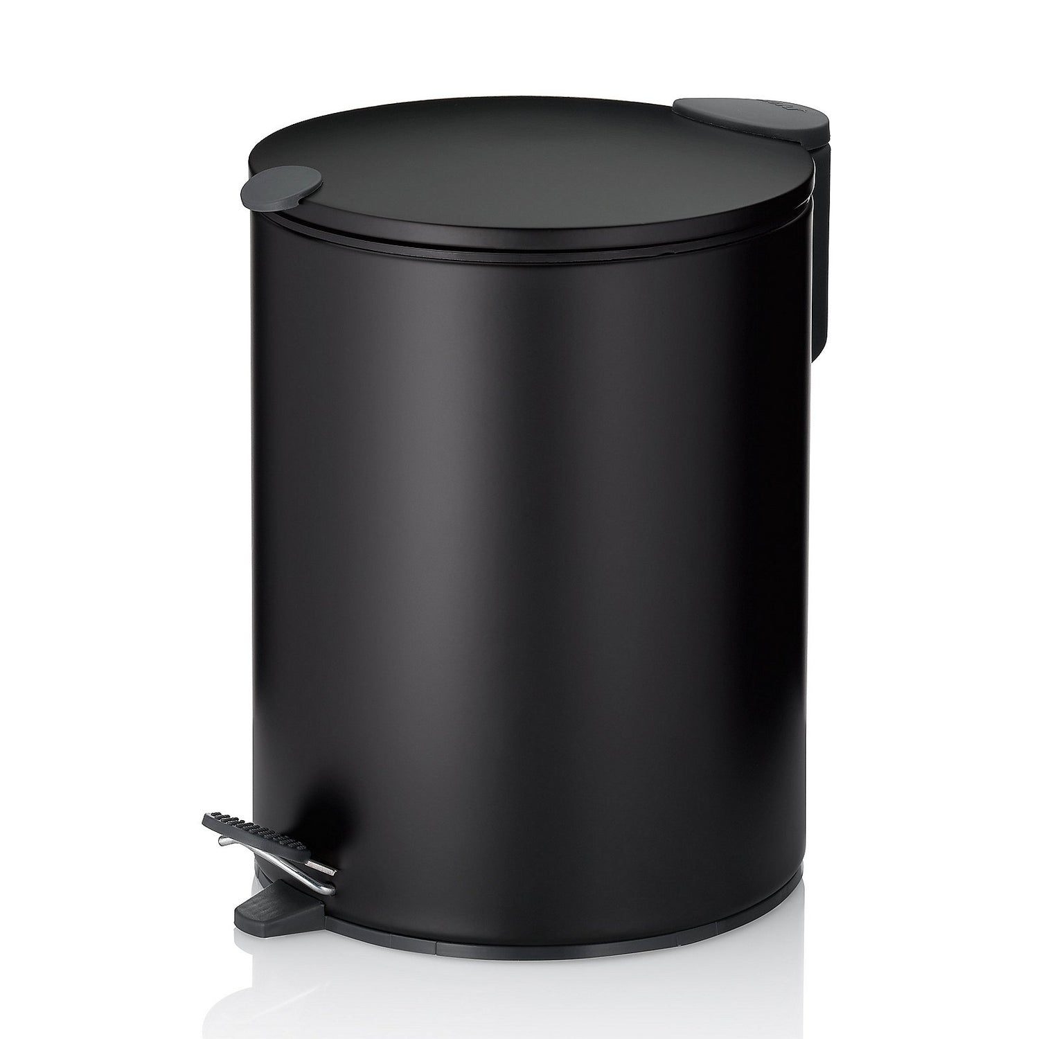 Kela Pedaal Afvalemmer, 5 L, Zwart | Mats
