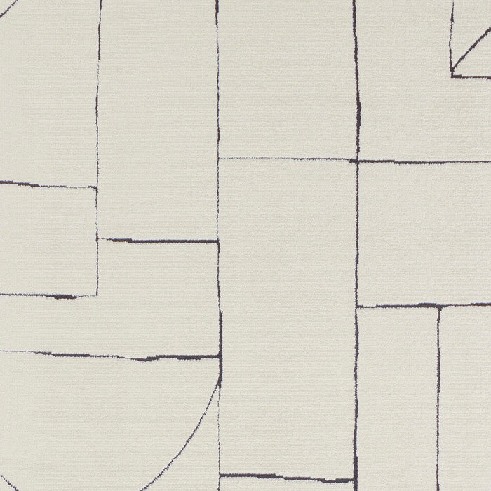 by fonQ Ribble Vloerkleed 200 x 275 cm - Zwart