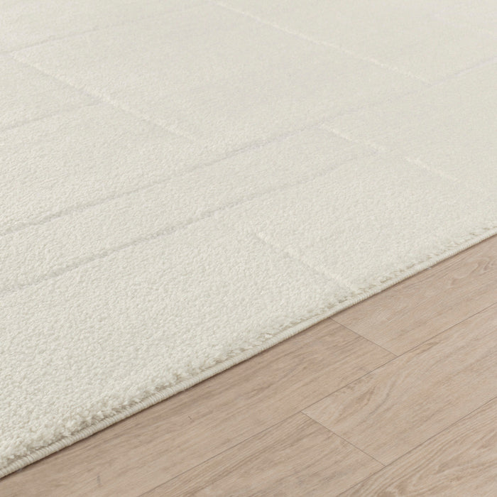 by fonQ Ribble Vloerkleed 160 x 213 cm - Ivoor