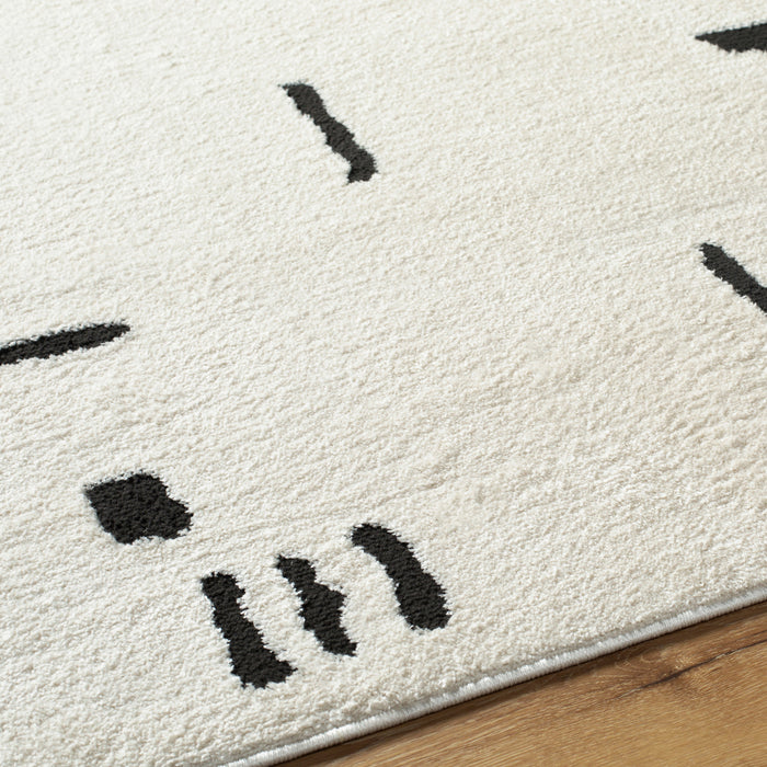 by fonQ Wibb Vloerkleed 200 x 275 cm - Zwart