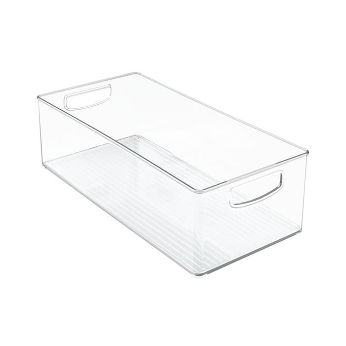 Opbergbox met Handvaten, 20.3 x 40.6 x 12.7 cm, Stapelbaar, Kunststof,