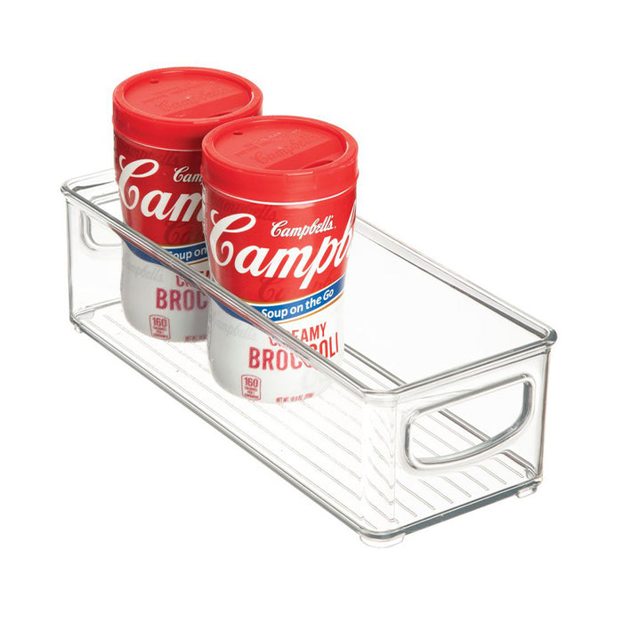 Opbergbox met Handvaten, 10.2 x 25.4 x 7.6 cm, Stapelbaar, Kunststof,