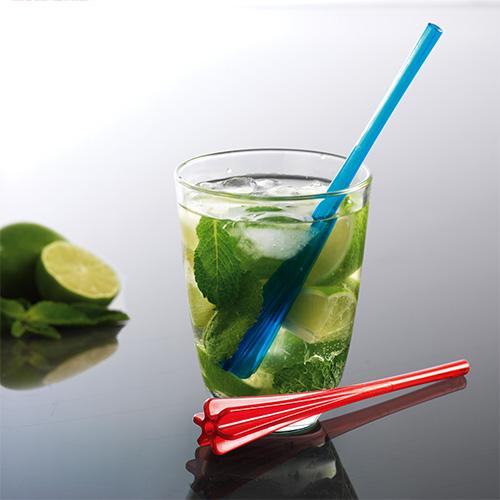 Cocktail stamper en rietje in één, set van 6 - Mastrad