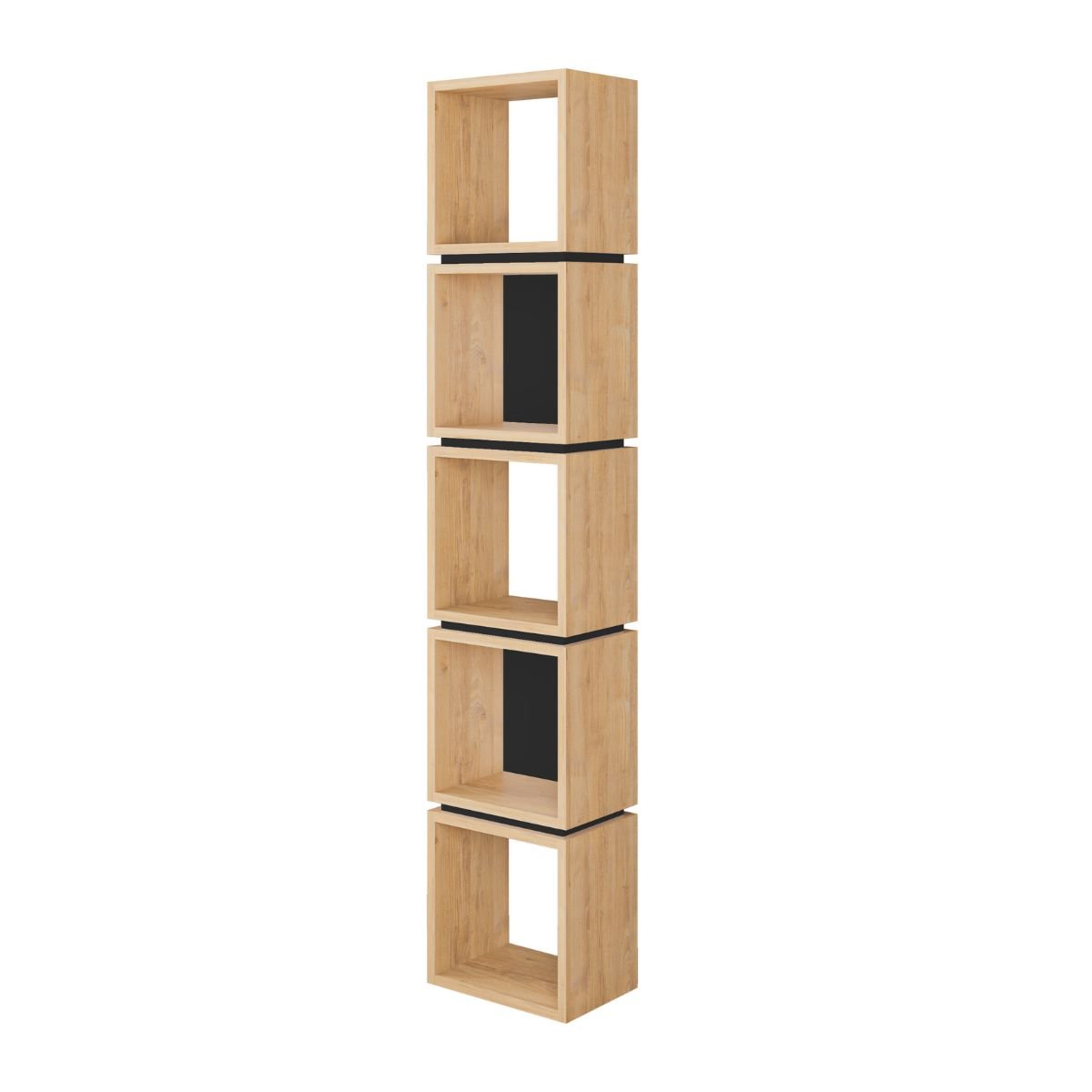 Calicosy - Boekenkast LOFTY - H167 cm - Grijs