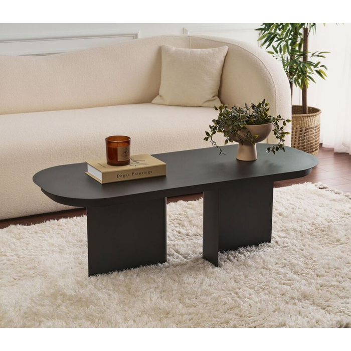 Calicosy - Salontafel ALMA - L120 cm - Zwart