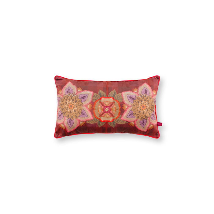 Pip Studio Sierkussen Flores Felices - Rood - 30x50cm