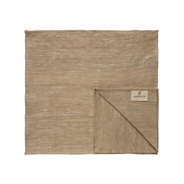 Originalhome Khadi Tafelservet Bruin 4x (44x44 cm)