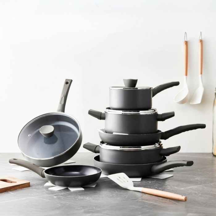 ISENVI Avon Chef du Jour - Pannenset 18 delig - Ergo grepen