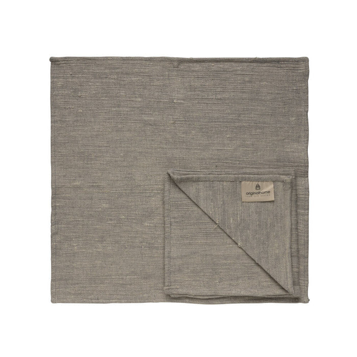 Originalhome Khadi Tafelservet Grijs4x (44x44 cm)