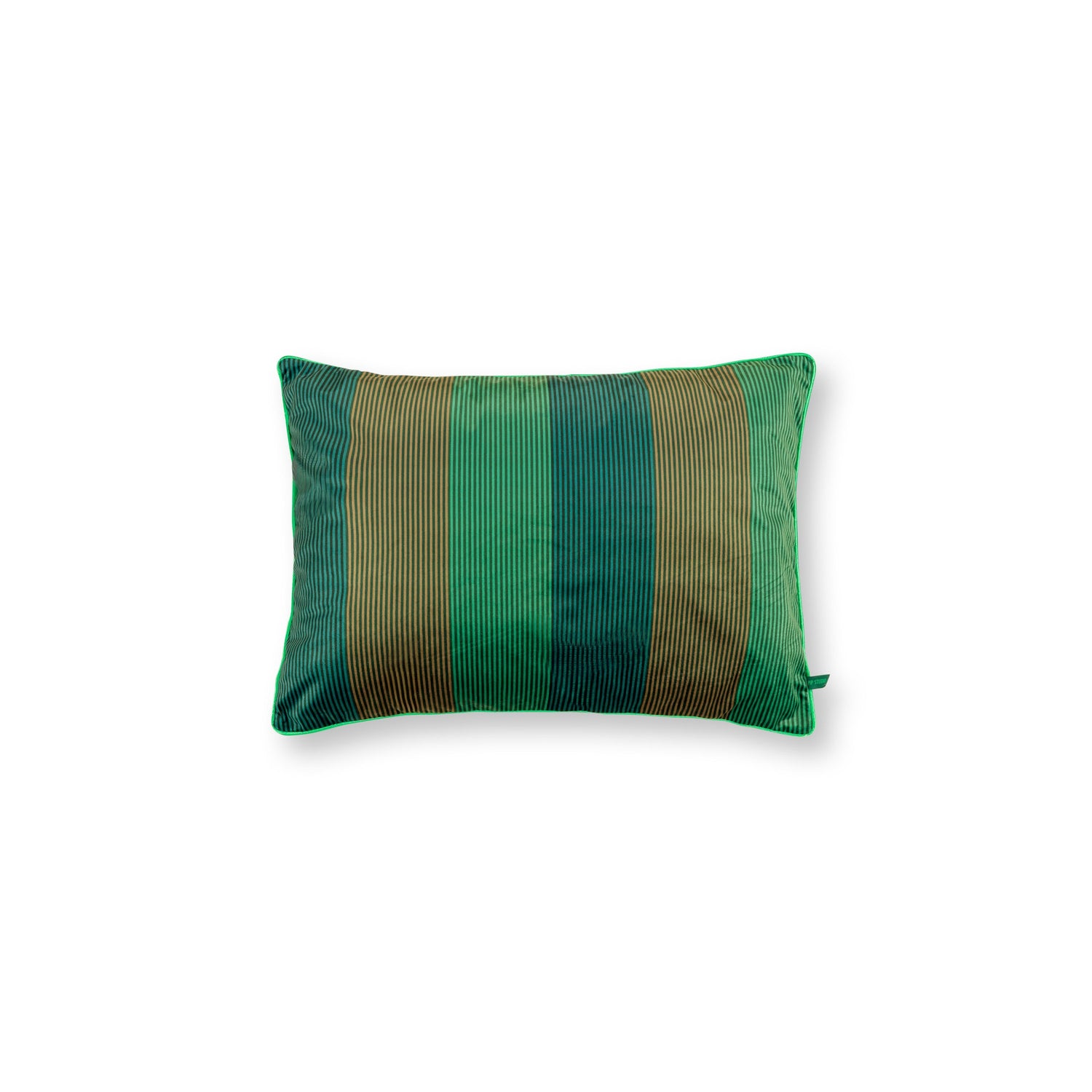 Pip Studio Sierkussen Multi Stripe - Groen - 50x70cm