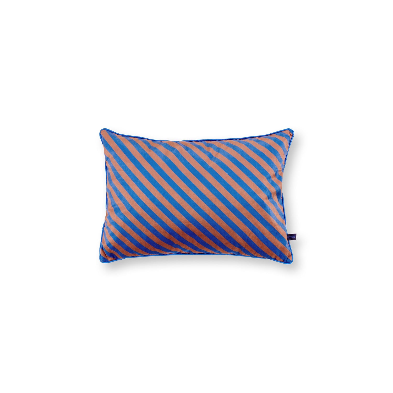 Pip Studio Sierkussen Block Stripes - Blauw - 35x50cm