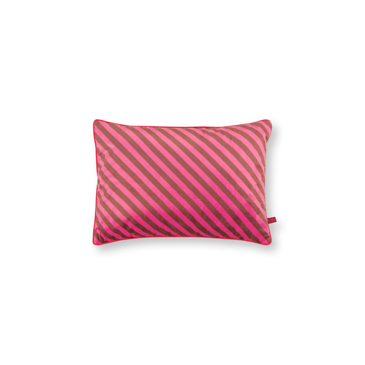 Pip Studio Sierkussen Block Stripes - Roze - 35x50cm