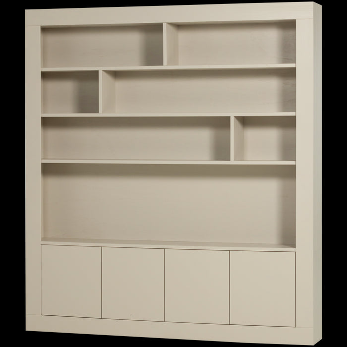 vtwonen Wallcover Wandkast - Grenen Hout - Dust|Grijs - 229x210x31