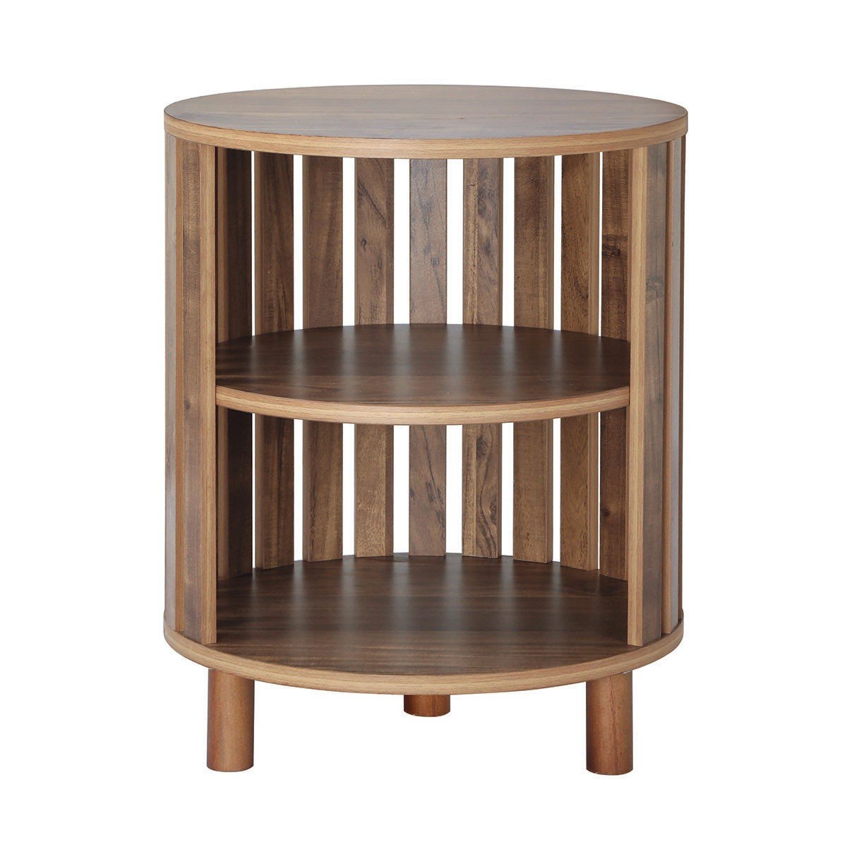 Calicosy - Lameller Nachtkastje - H50 cm - Houtenlook