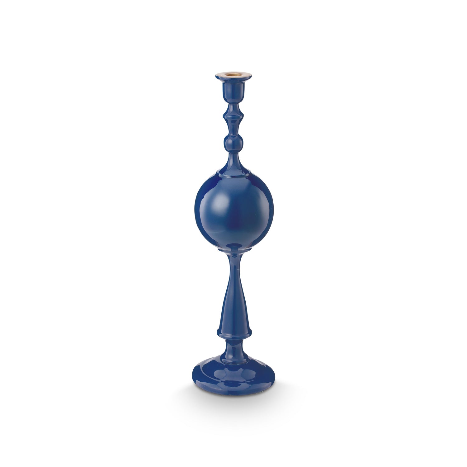 Pip Studio Kandelaar Sphere - van Metaal - Navy - 44cm