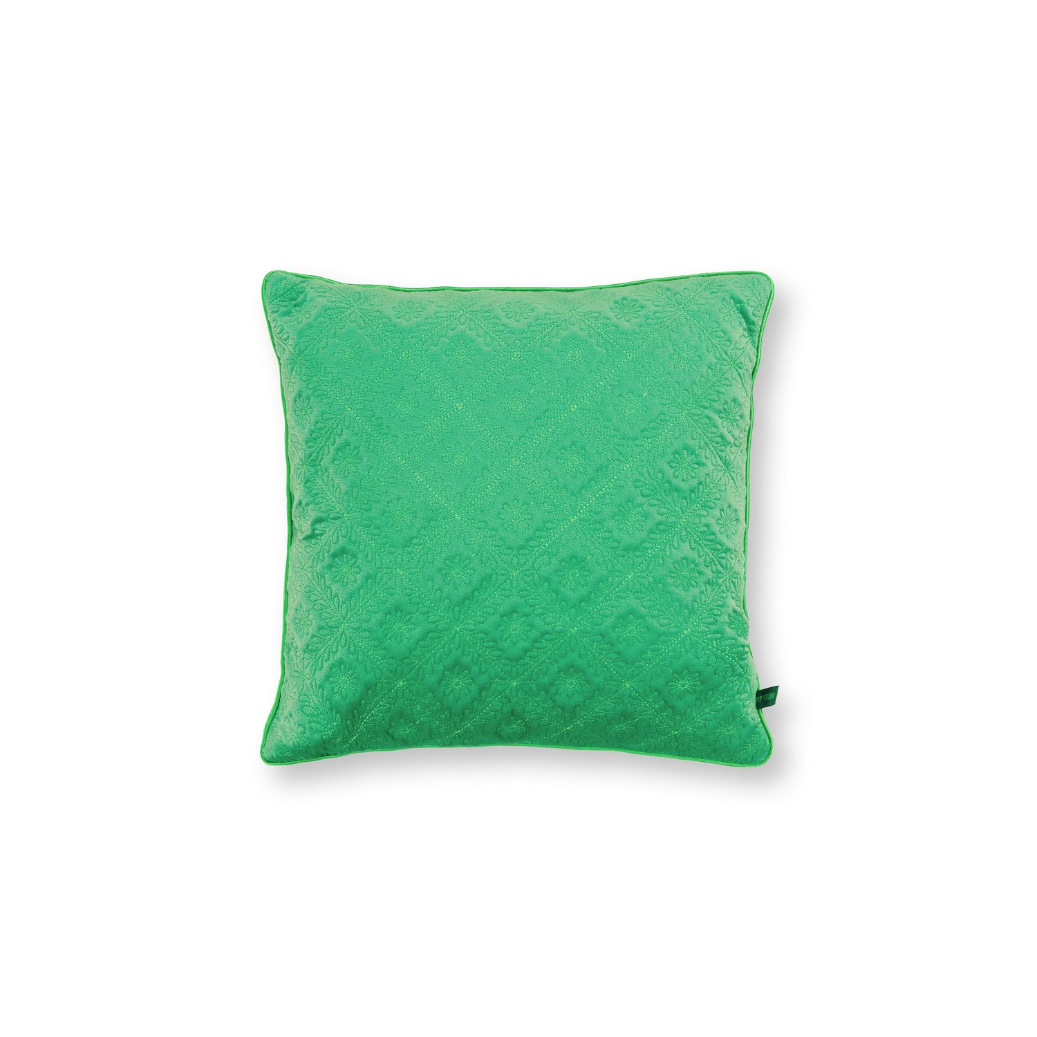Pip Studio Sierkussen Quilted Daisy - Groen - 50x50cm