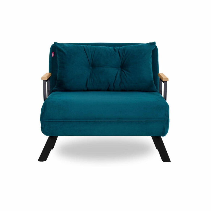 Calicosy - Slaapfauteuil SANDO - B67 cm - Groen