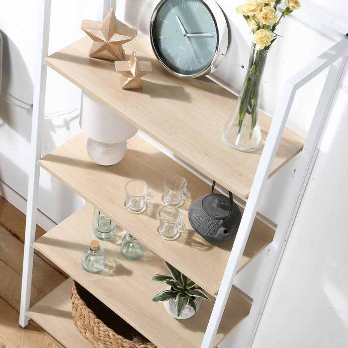 Calicosy - Opvouwbare Kast - Industriële stijl - H134,5 cm - Wit