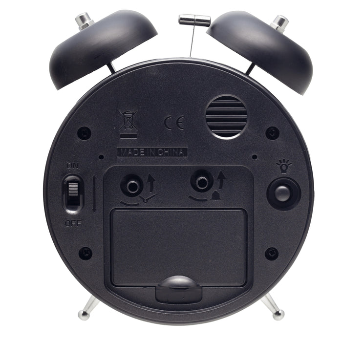 NeXtime - Tafelwekker 12 x 14 x 6cm-Stil-Licht-Metaal-NeXtime Golden