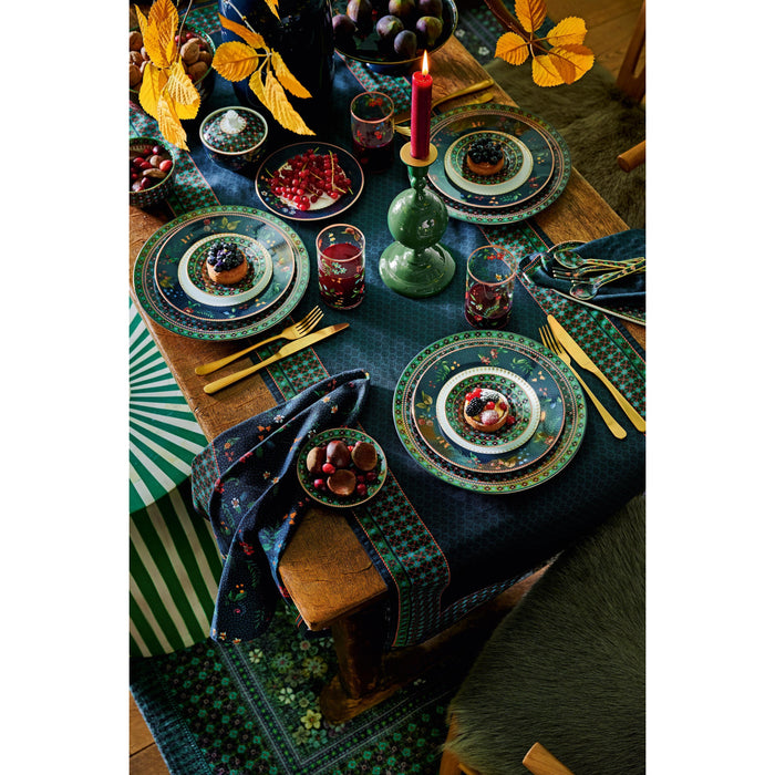 Pip Studio Serveerschaal Berry Blues - Fruitschaal - Blauw - 32x12.5cm