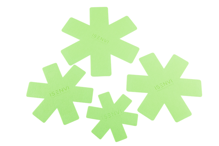 Hunter pannenbeschermers - set 4 stuks - groen